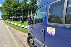 Ankunft in Chmelnitzkij