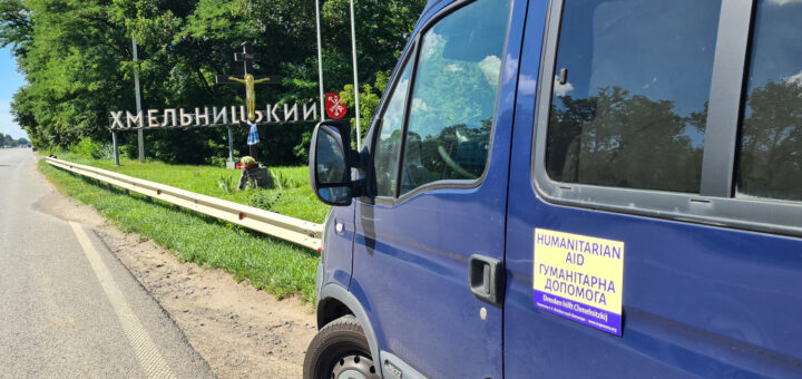 Hilfstransport im Sommer 2025 nach Chmelnitzkij